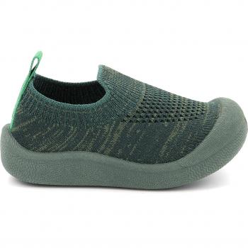 Kickers Pantofole per bambini Kick Easy Verde Scuro EU 23