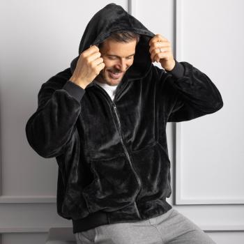 Mens Thermal Lounge Hoodie