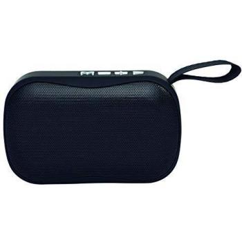 ELBE Bluetooth‑Lautsprecher N10-BT – Kompakt, Freisprechen, USB Micro‑SD, Auto‑Scan, 300 mAh Akku, Schwarz