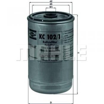 MAHLE ORIGINAL KC 102/1 Kraftstofffilter