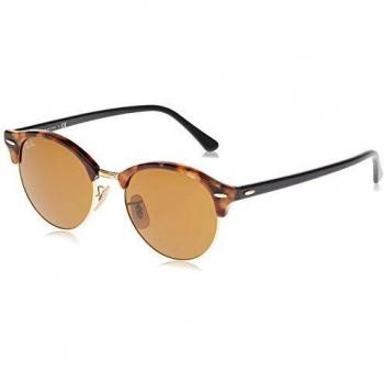 Ray-Ban CLUBROUND RB 4246 1160 Havana/Brown Sunglasses 51/19-145 mm *Scratched