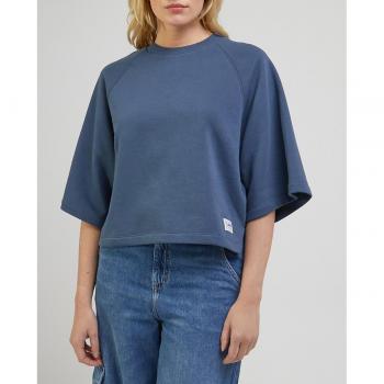 T-shirt Lee Raglan Corto Blu Scuro L