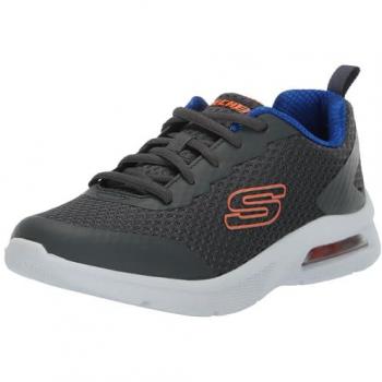 Boys' Skechers MicroSpec Max Kaptix Grey Footwear F12.5