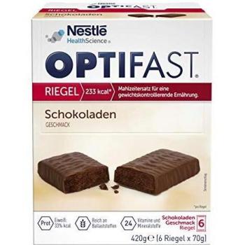 Optifast Chocolate Flavor Meal Replacer, 6 x 70g
