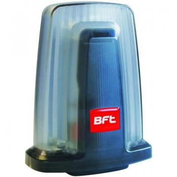 BFT RADIUS LED BT‑A R1 W 24 V – Schutzleuchte mit Antenne und Diffusor