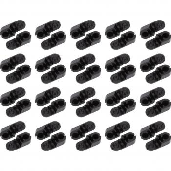 Kit de remplacement de rouleaux romains verticaux – 25 pièces + matériel de rideau