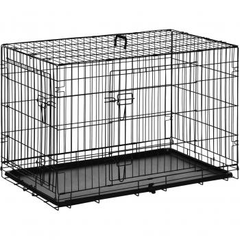 Transporteur Métallique PawHut 92x57x62,5 cm