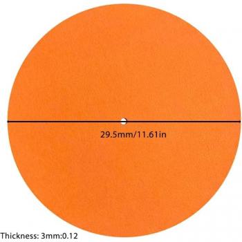 Vinyl Record Player Slipmat 12'' Anti-Vibration