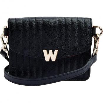 Wolf Mimi Mini Leather Wristlet Bag