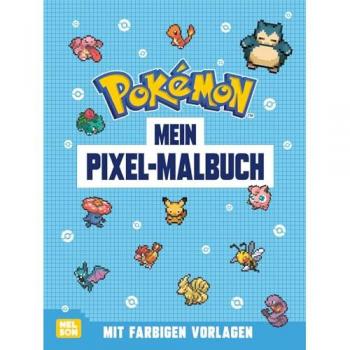 Pokémon Activity-Buch: Mein Pixel-Malbuch