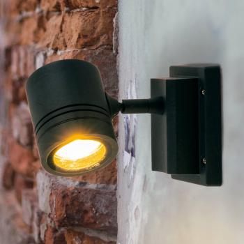 Illuminazione Outdoor Heitronic Borneo: Unico LED Regolabile