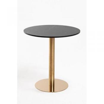 Mesa de Oficina “FIRRO” 70 cm – Dorada en Negro