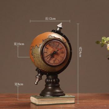 Reloj de decoración vintage para sala