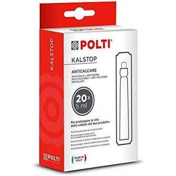 Polti PAEU0094 Kalstop Anti-Scale Phials White Corded Feature 20 x 5ml Phials