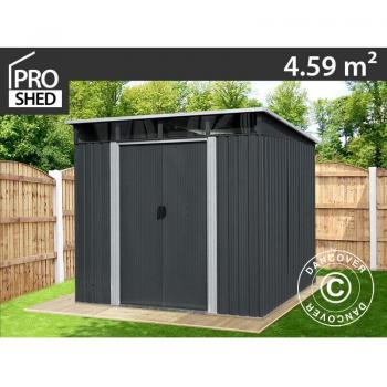 Abri Jardin Métal DANCOVER Lucarne 2,24×1,81 m