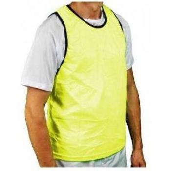 Unisex Adult Training Mesh Bib 10-14 Orange/Green