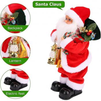 Père Noël Musical Électrisant