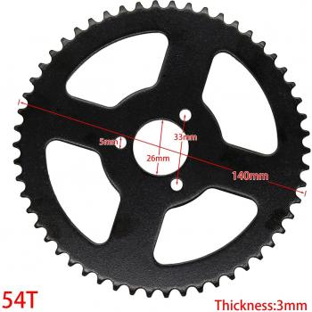 38T 54T 64T 74T T8F 35MM Rear Sprocket for Dirt Pit Pocket Bike