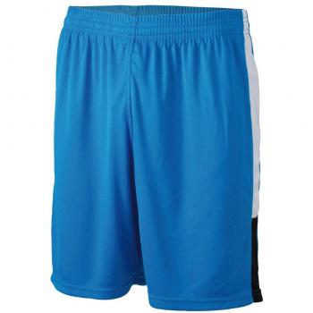 James & Nicholson JN468 Elite Sports Shorts – XL (Cobalt/White/Black)