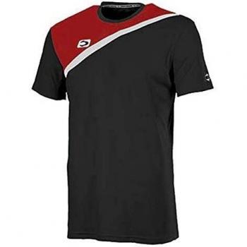 Schwarz-Rotes Kinder-T-Shirt von John Smith ACIS