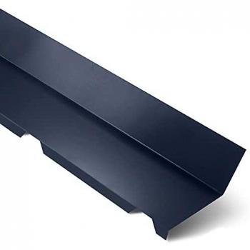 Faîtière toit AXEL® – 2100 mm – revêtement polyester 25 µm – couleur bleu ardoise RAL 5008
