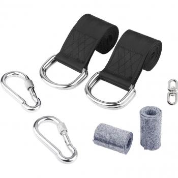 Heavy-Duty 2200lbs Swing Chair with Hanging Strap and Hardware