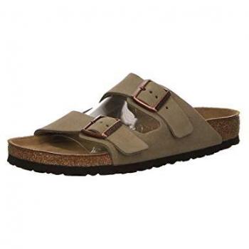 Sandali Birkenstock Arizona 38 in suede beige morbido