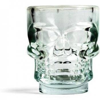 4 Schnapsgläser im Totenkopfdesign