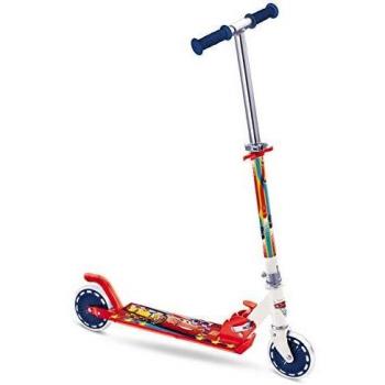 Manubrio Regolabile Monopattino in Alluminio per Bambino/Bambina Disney Cars 3 con 2 Ruote, 18100