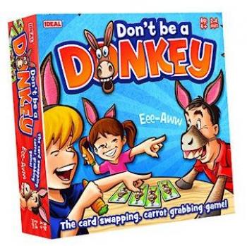 Don't Be a Donkey board Game from Ideal Brand New 2-4 players 4yrs+ Active Kids