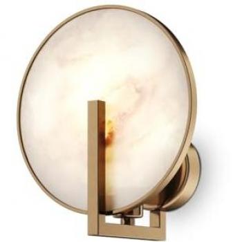 Wandleuchte im modernen Design Gold-Weiß