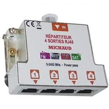 Grd2tv répartiteur 4 sorties RJ45