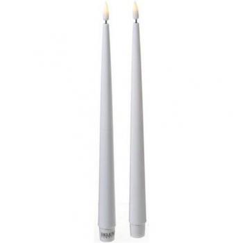 Helle Eleganz: LED Tafelkerzen ELLA 28cm