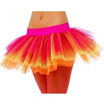 Tutu Multicolor Fluo Smiffy's