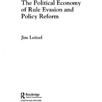 Vitalsource Technologies, Inc. Political Economy Of Rule Evasion And Policy Reform