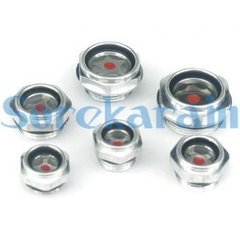 M30 Metric Male Thread Aluminum Oil Gauge Sight Glass