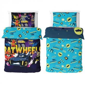 DC Batwheels Single Polycotton Duvet Cover