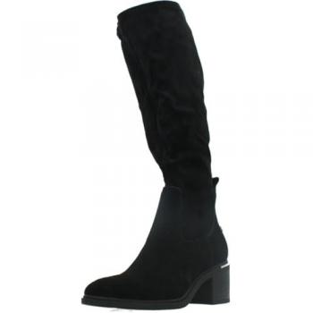 Bottes Carmela 162646-02 en cuir noir