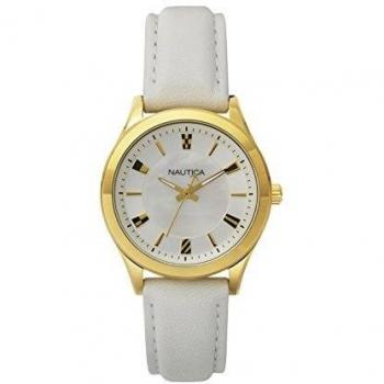 Montre de Luxe Nautica Femme NAPVNC001 – Cuir Marron – 36 mm