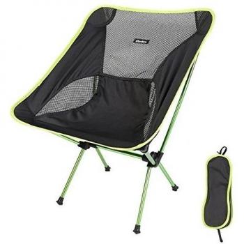 Silla de Camping Candora 330lb con Bolsa Verde