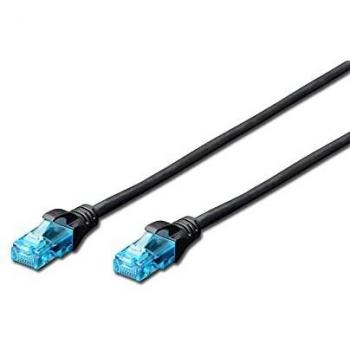 Cable de red Digitus DK-1512-100/BL 10 m Cat5e U/UTP Negro