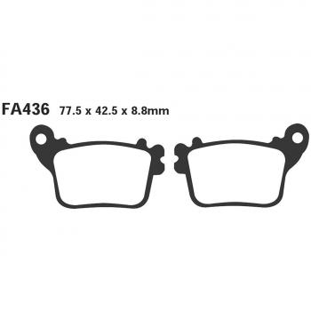 EBC Bremsbelagsatz FA436