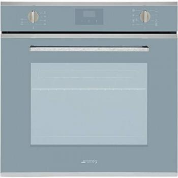 Smeg Forno Elétrico Independente 60 cm Aquecimento Superior e Inferior, Acabamento Inox Com Vidro Templado e Porta Dupla Chapa