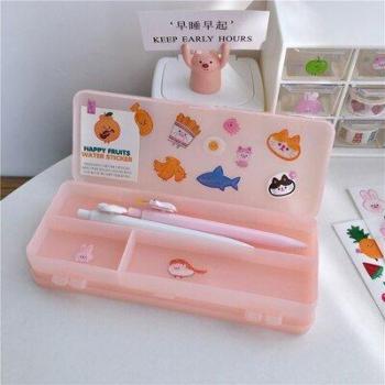 Kawaii Macaroon Pen Storage Box