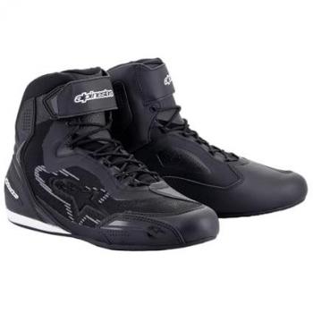 Faster-3 Rideknit® Black Motorcycle Shoes