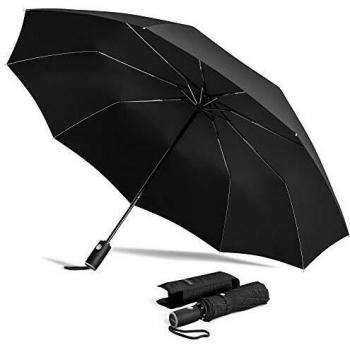 Mini Ombrello Antivento Auto-chiuso, Resistente e Leggero