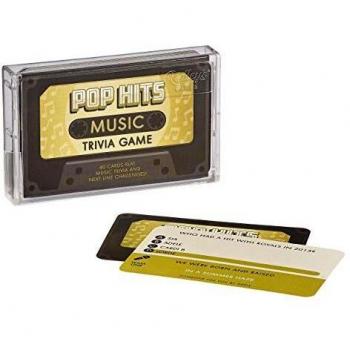Pop Hits Trivia Card Game