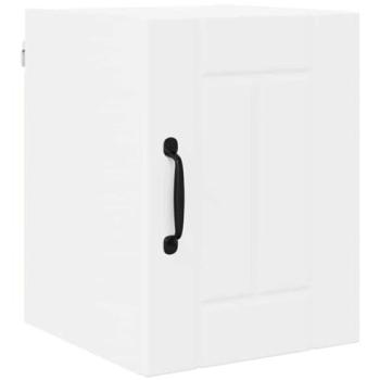 Bois d’ingénierie meuble mural cuisine blanc 30x31x40 cm – VidaXL