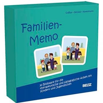Familien Memo-Spiel: 30 Bildduplikate mit Begleitheft in robuster Box