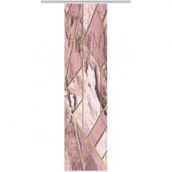 HOME in green Schiebegardine SIGNUM, 245x60 cm, recyceltes Polyester